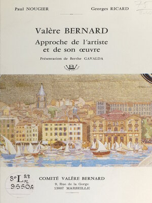cover image of Valère Bernard, 1860-1936